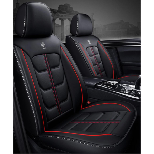 Car Seat Covers Full Set Universal Auto Car SUV 5 Seats Leather Automobile Protector Accessories - Image 6