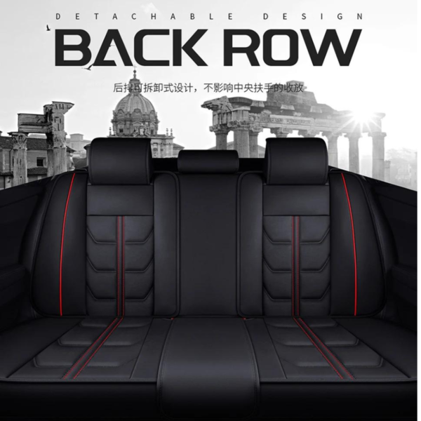 Car Seat Covers Full Set Universal Auto Car SUV 5 Seats Leather Automobile Protector Accessories - Image 3