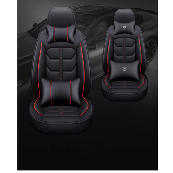 Car Seat Covers Full Set Universal Auto Car SUV 5 Seats Leather Automobile Protector Accessories - Image 2