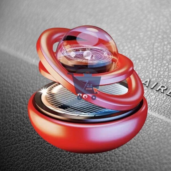 Car Air Freshener Air Purifier Solar Energy for Car Interior Autorotation Adornos para Carros, Car Decoration Accessories