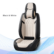 Car Seat Covers Seats Waterproof Napa Leather & Rear Seat Cover Accessories, Automotive Vehicle Auto Interior Covers - Black & White