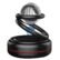 Car Air Freshener Air Purifier Solar Energy for Car Interior Autorotation Adornos para Carros, Car Decoration Accessories - Black