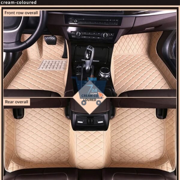 Perfect Leather Car Carpet Floor Mats - Image 5