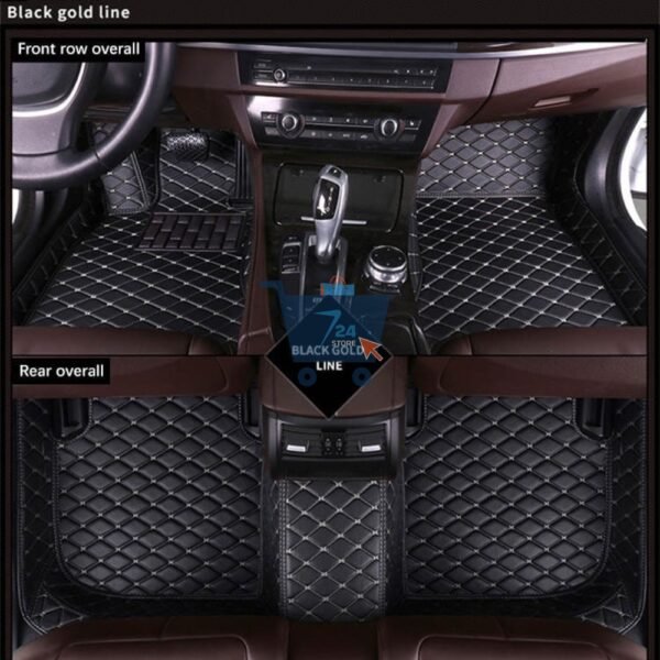Perfect Leather Car Carpet Floor Mats - Image 2