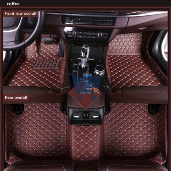 Perfect Leather Car Carpet Floor Mats - Image 8