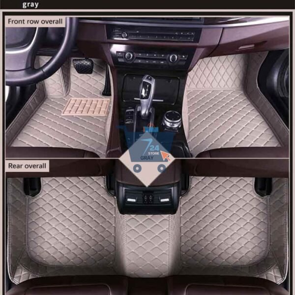 Perfect Leather Car Carpet Floor Mats - Image 7