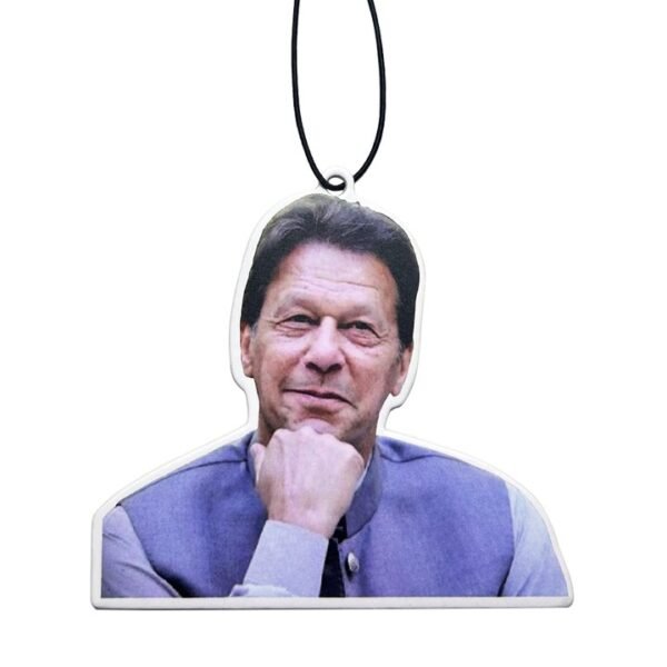 Car Air Freshener with Imran khan Picture. Hanging Air Fresheners Provides Long Lasting Scent for Auto or Home. Black Ice, 20 Air Fresheners