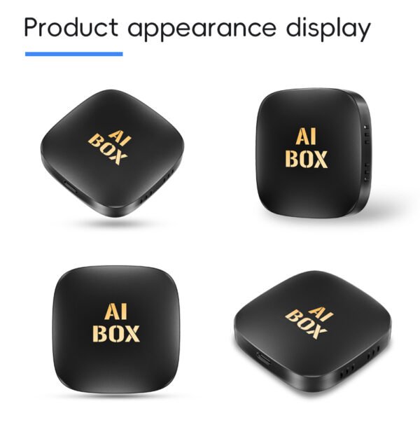 Smart AI Box with Cooling Fan – Wireless Android Auto, CarPlay, YouTube, Netflix, and More - Image 2