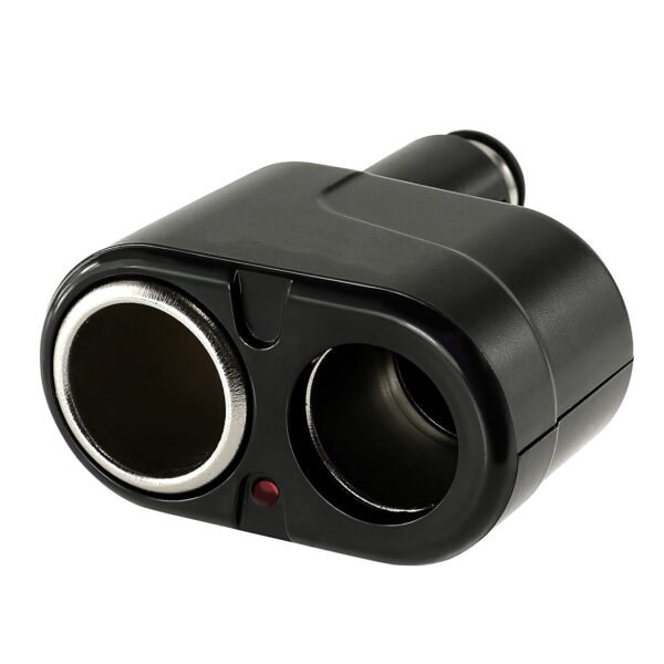 Car Cigarette Lighter Splitter – Dual USB Ports & Multi-Device Charging Adapter