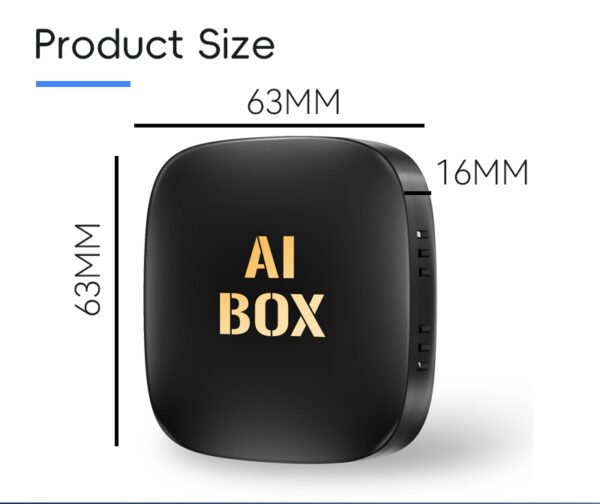 Smart AI Box with Cooling Fan – Wireless Android Auto, CarPlay, YouTube, Netflix, and More - Image 3