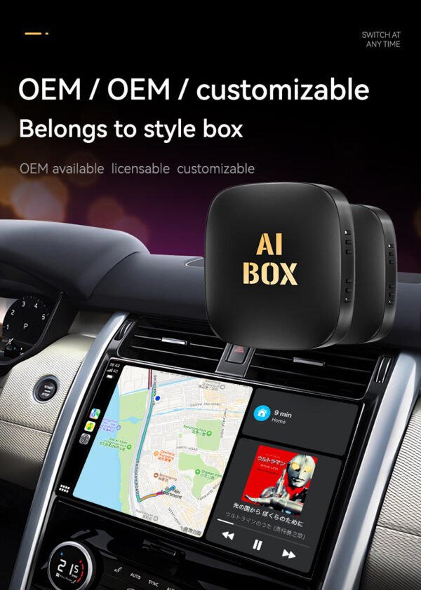 Smart AI Box with Cooling Fan – Wireless Android Auto, CarPlay, YouTube, Netflix, and More - Image 8