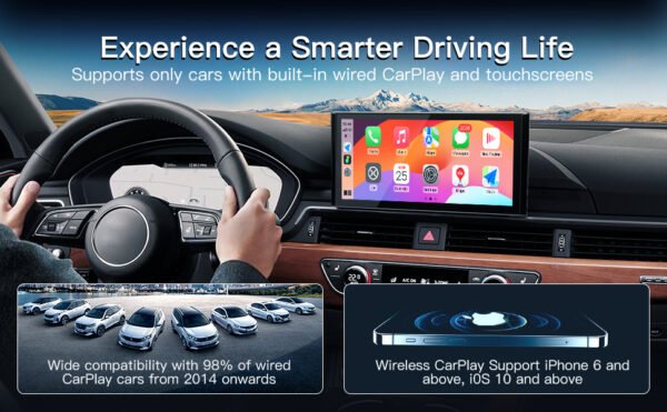 Wireless CarPlay & Android Auto Adapter – Dual Compatibility for Seamless Connectivity - Image 3