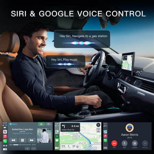 Wireless CarPlay & Android Auto Adapter – Dual Compatibility for Seamless Connectivity - Image 10