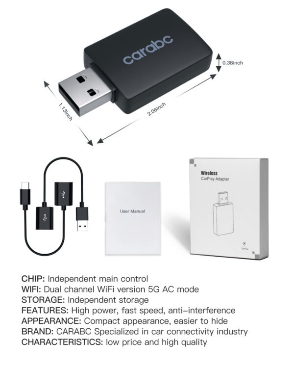 Wireless CarPlay & Android Auto Adapter – Dual Compatibility for Seamless Connectivity - Image 18