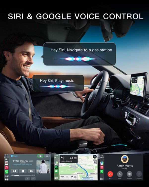 Wireless CarPlay & Android Auto Adapter – Dual Compatibility for Seamless Connectivity - Image 19