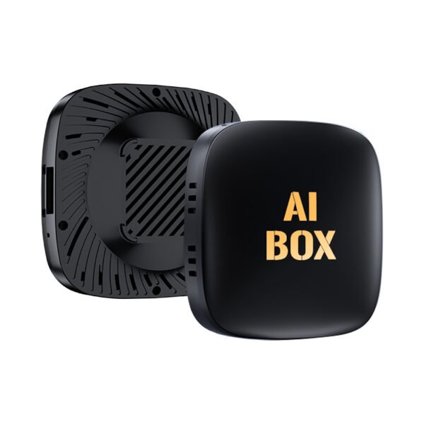 Smart AI Box with Cooling Fan – Wireless Android Auto, CarPlay, YouTube, Netflix, and More